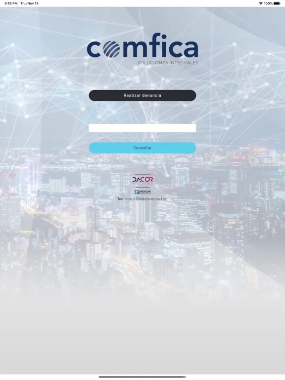 Capturas de pantalla de COMFICA Línea Ética iPad 