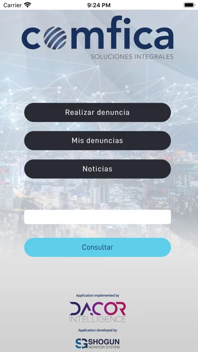 Capturas de pantalla de COMFICA Línea Ética