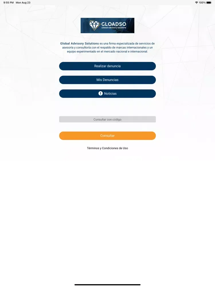 GLOADSO Línea ética / iPad  স্ক্রিনশট