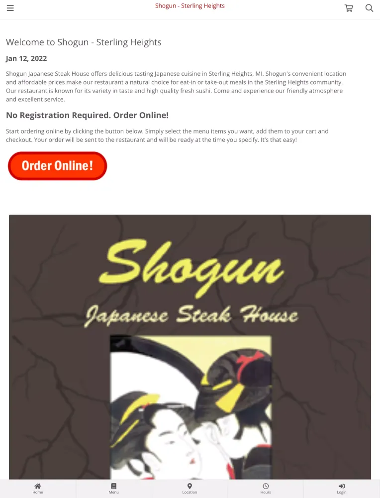 Zrzuty ekranu Shogun - Sterling Heights