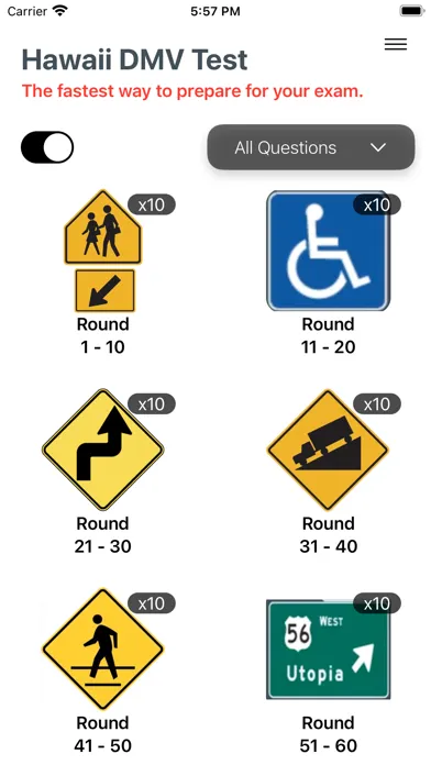 Hawaii DMV Test 2024 Prep Ekran Görüntüleri