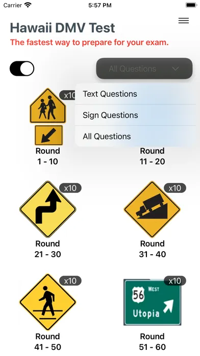 Hawaii DMV Test 2024 Prep Ekran Görüntüleri