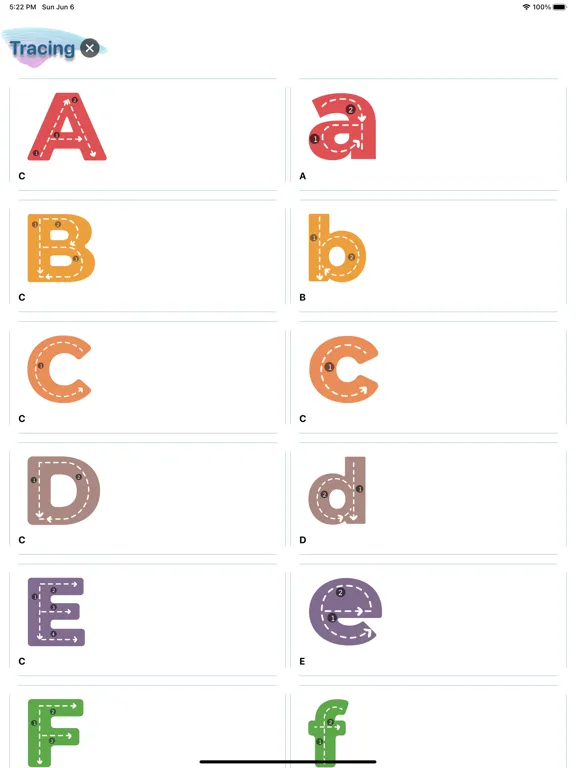 Lingo abc kids learn to read iPad  স্ক্রিনশট
