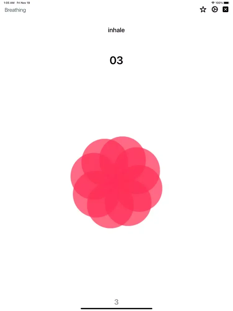 Breathing: Calm Anxiety Stress iPad  スクリーンショット