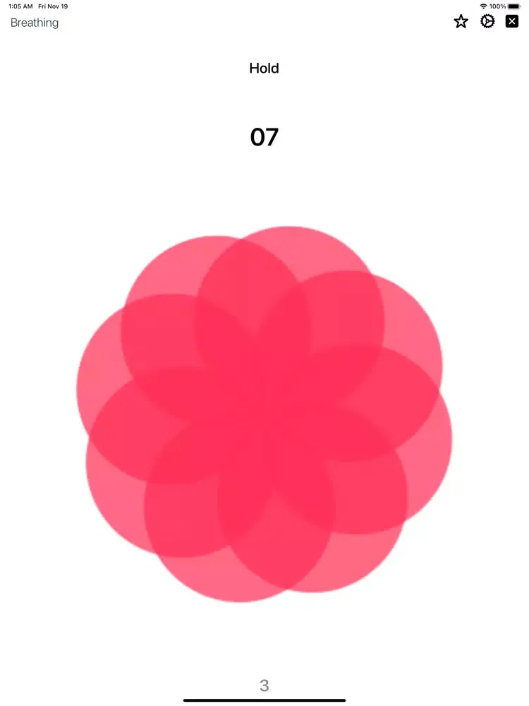 Breathing: Calm Anxiety Stress iPad  スクリーンショット
