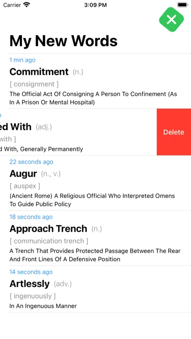 Vocabulary Builder daily words Screenshots
