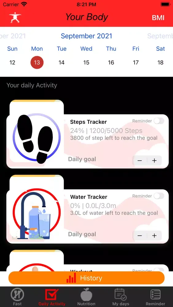75 hard day challenge fitness Screenshots