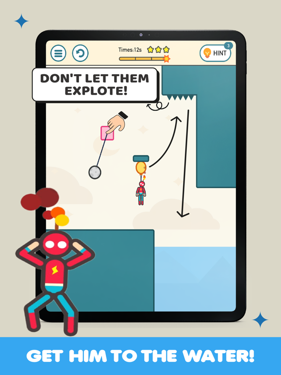 Скриншоты Dummy Kaboom iPad 