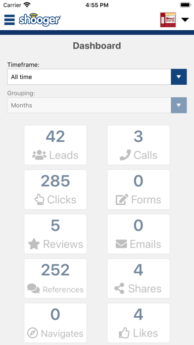 Shooger for Merchants Screenshots