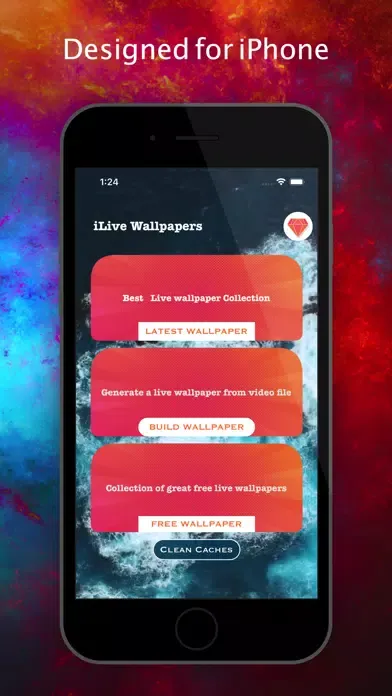 iLive Wallpaper 스크린샷