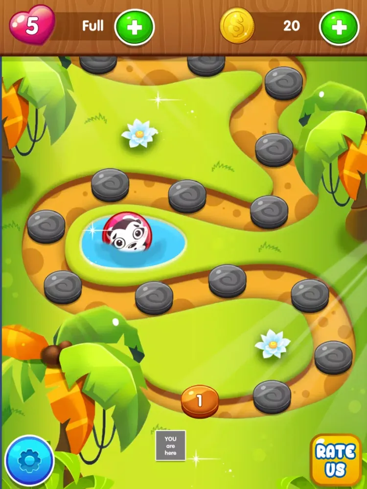 Ảnh chụp màn hình của Bubble Shooter Deluxe Blaster iPad 
