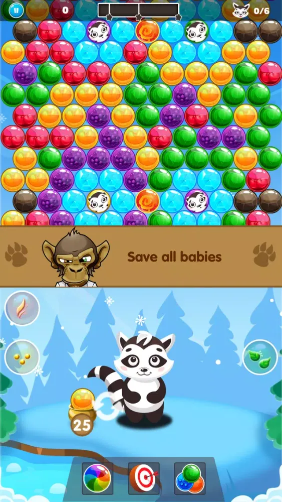 Ảnh chụp màn hình của Bubble Shooter Deluxe Blaster