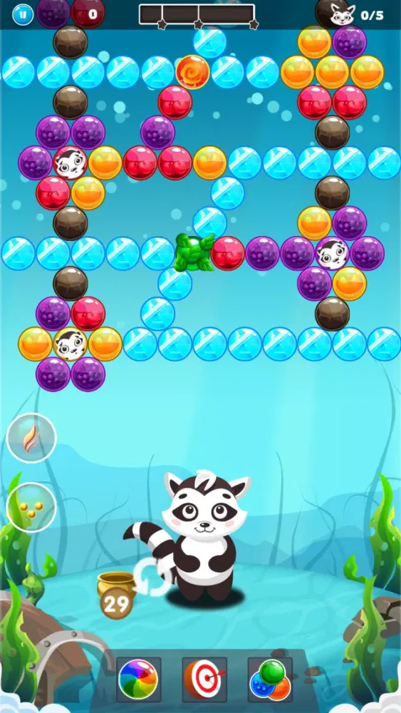 Ảnh chụp màn hình của Bubble Shooter Deluxe Blaster