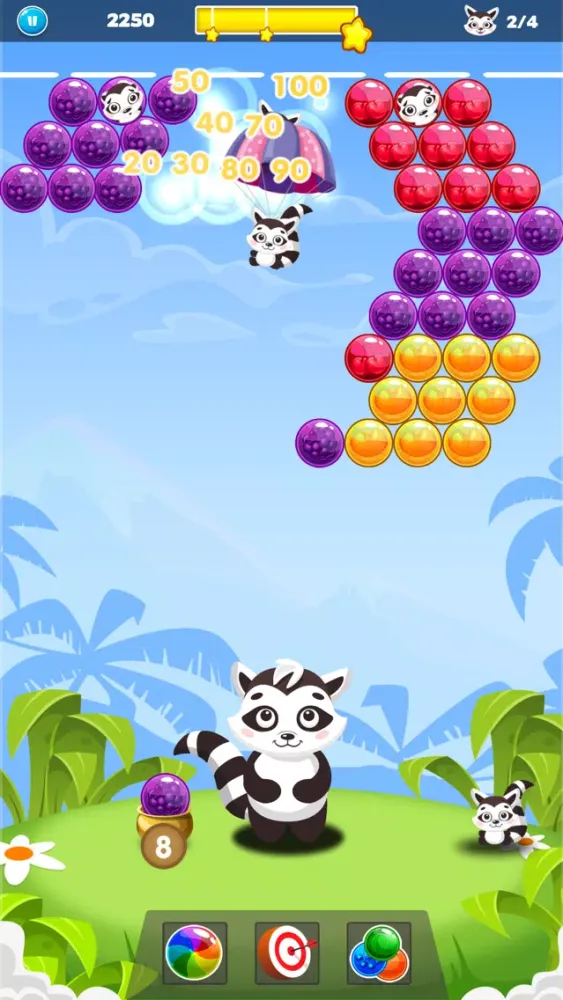 Ảnh chụp màn hình của Bubble Shooter Deluxe Blaster