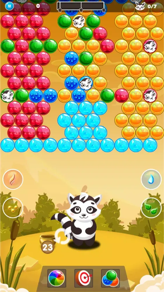 Ảnh chụp màn hình của Bubble Shooter Deluxe Blaster