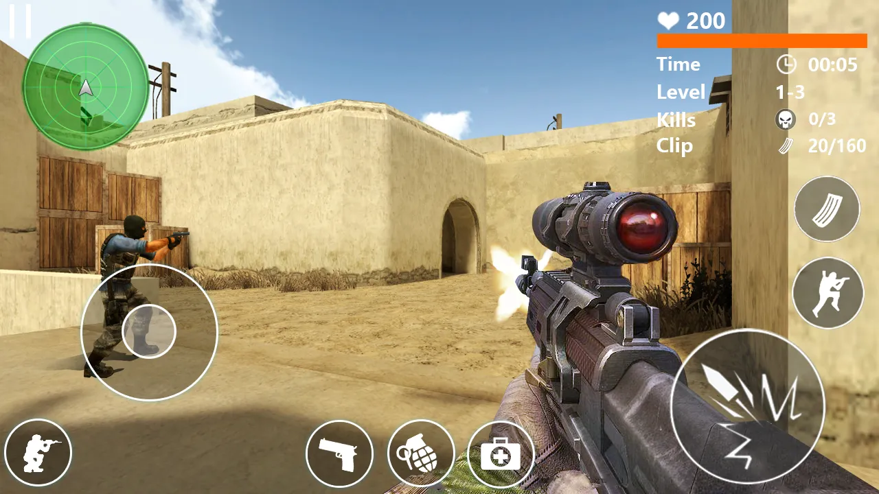 FPS Strike Shooter Missions Screenshots
