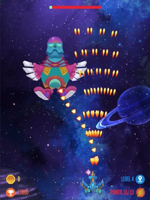 Capturas de pantalla de chicken shooter attack space iPad 