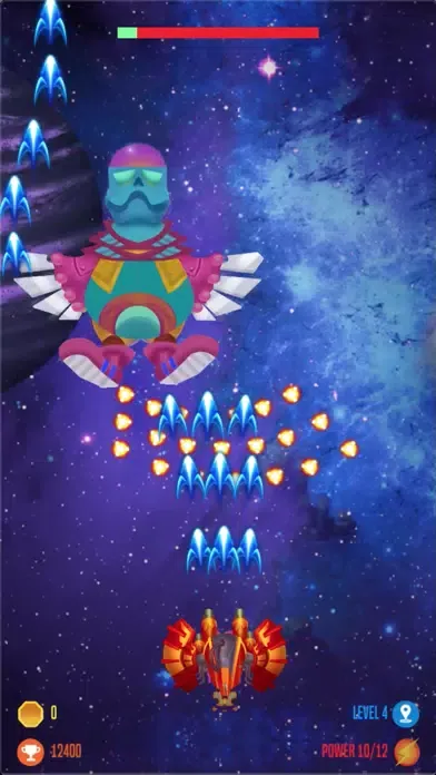 Capturas de pantalla de chicken shooter attack space