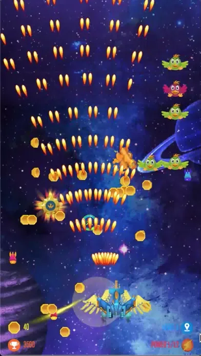 Capturas de pantalla de chicken shooter attack space