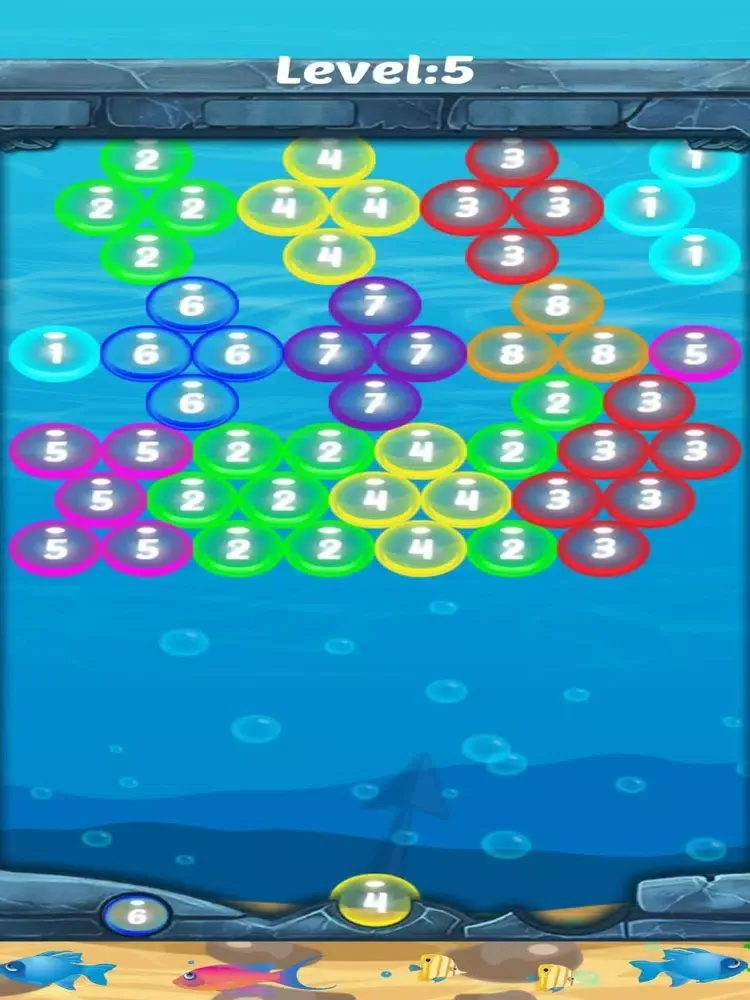 Bubble Shooter:Color by Number iPad 应用截图