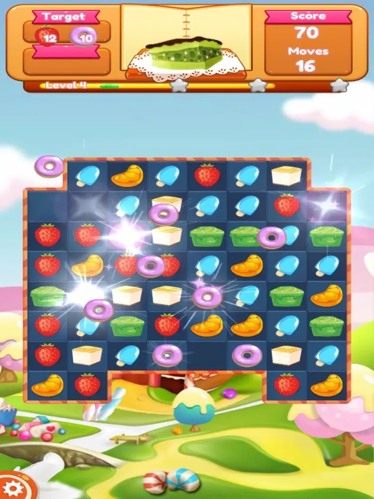 تصاویر Cakes and Sweets Blast Mania iPad 