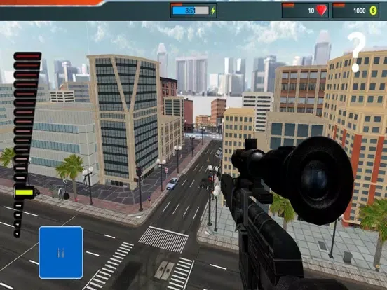 Tangkapan layar 3D Sniper City Hunt Shooter iPad 