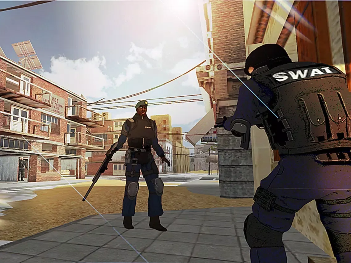 Screenshot di SWAT Anti-Terrorist Sniper iPad 
