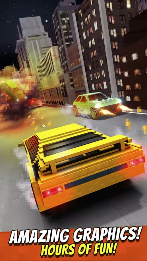 Shooting Cars . Mine Free Guns Road Car Racing Combat Racer Game 3D應用截圖