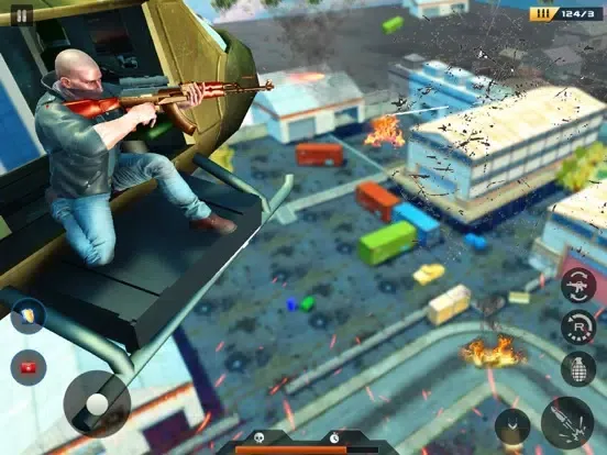 Captures d'écran de Gun Games: FPS Shooting Strike iPad 