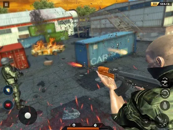 Captures d'écran de Gun Games: FPS Shooting Strike iPad 