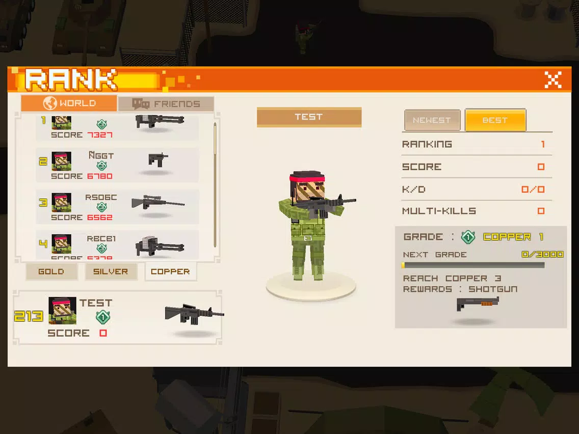Скриншоты Pixel Platoon iPad 