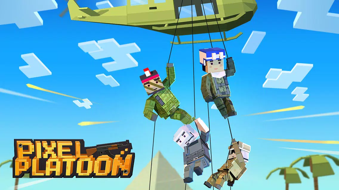 Скриншоты Pixel Platoon