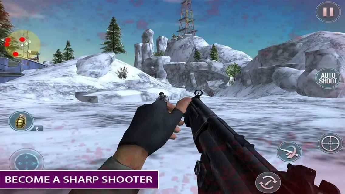 Zrzuty ekranu Mountain Winter FPS Duty