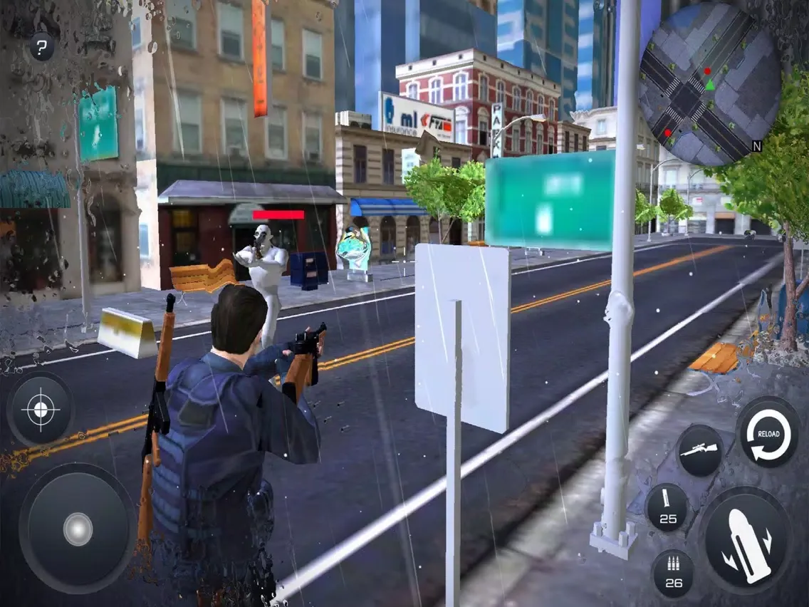 Скриншоты Monster City Shooting iPad 