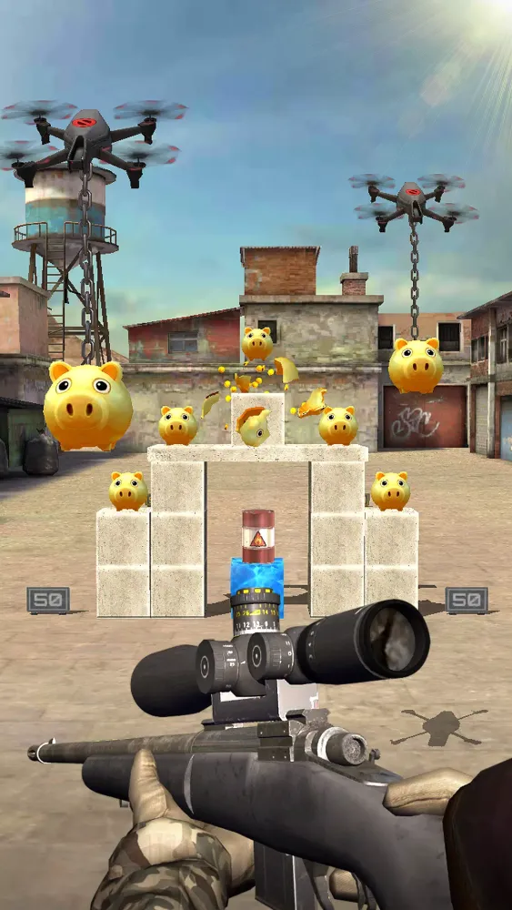 Shooting sniper:shooting game स्क्रीनशॉट