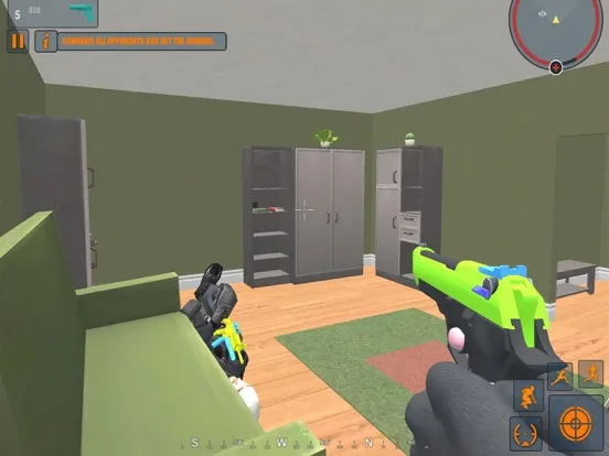 Capturas de tela do Modern Shooter: Terrorist War iPad 