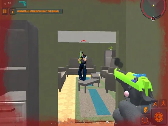 Capturas de tela do Modern Shooter: Terrorist War iPad 