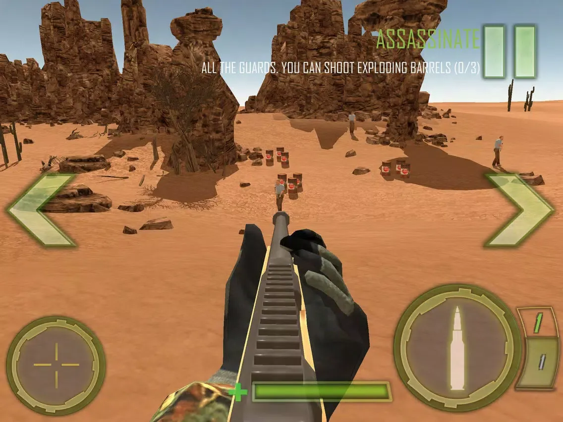 ภาพหน้าจอของ Elite Sniper Mission iPad 
