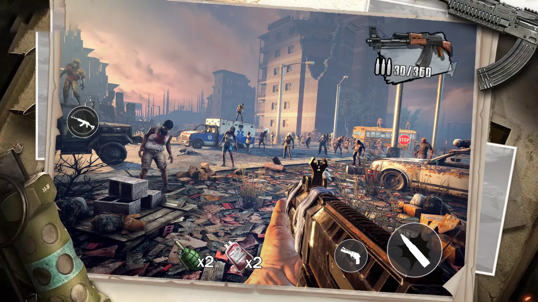 Zombie Earth Shooting Survival Screenshots
