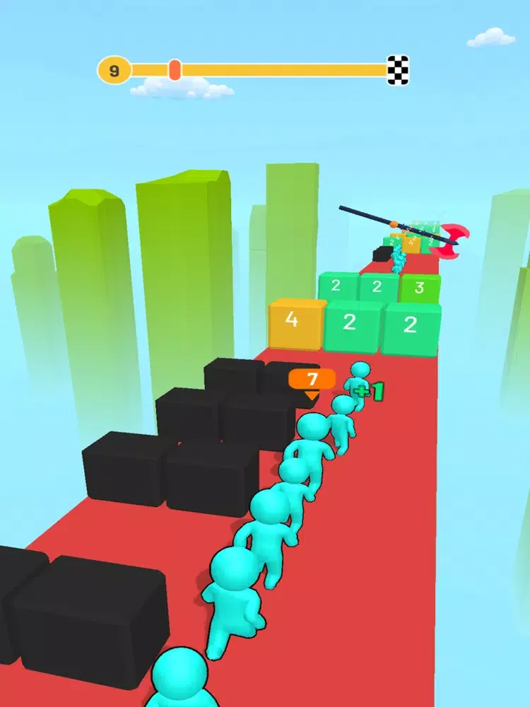 Capturas de tela do Stickman Join Escape 3D iPad 