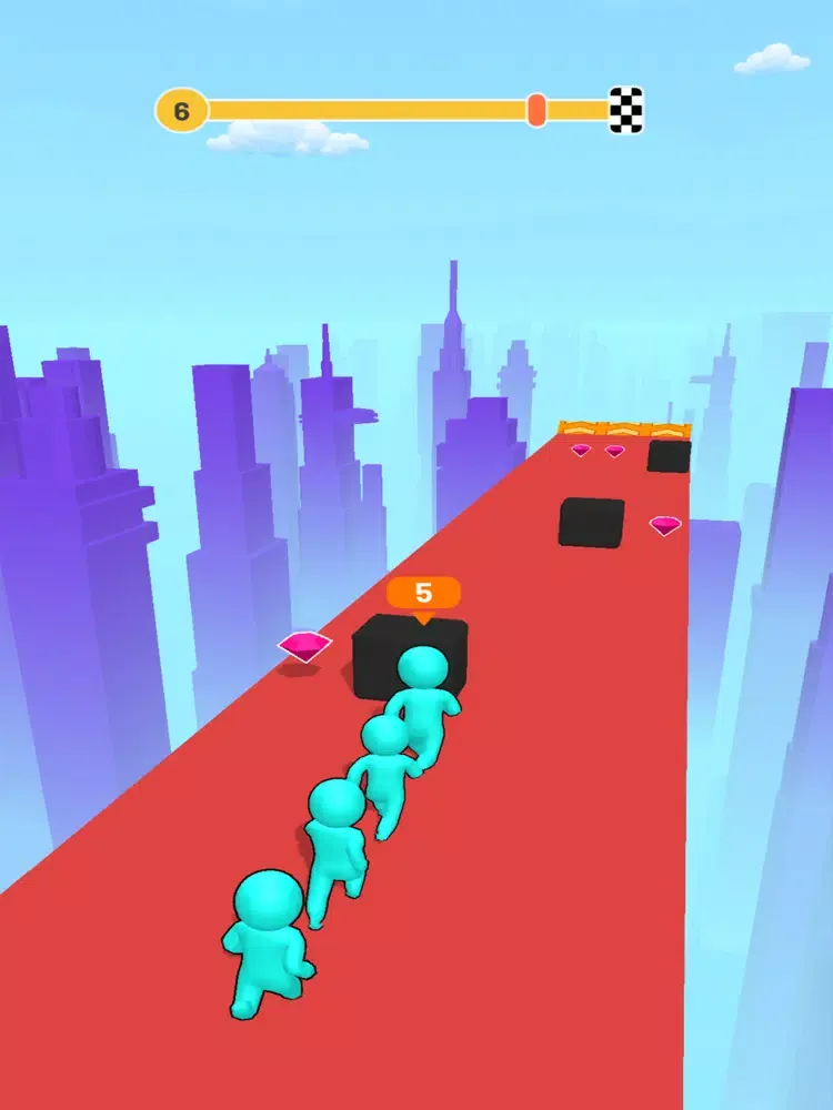 Capturas de tela do Stickman Join Escape 3D iPad 
