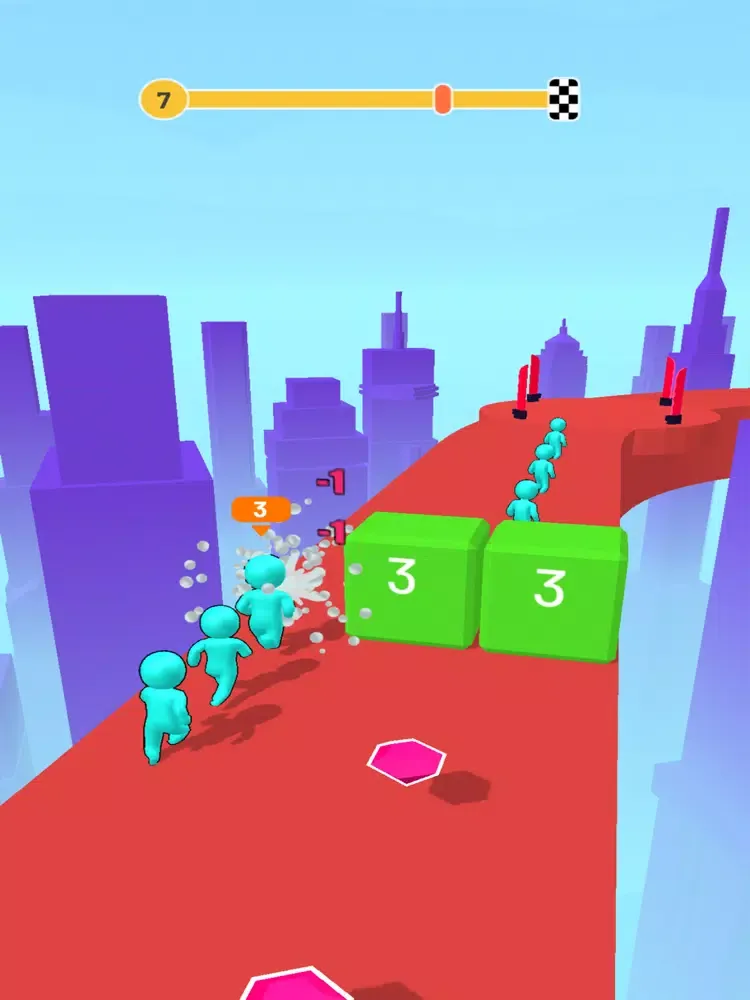Capturas de tela do Stickman Join Escape 3D iPad 