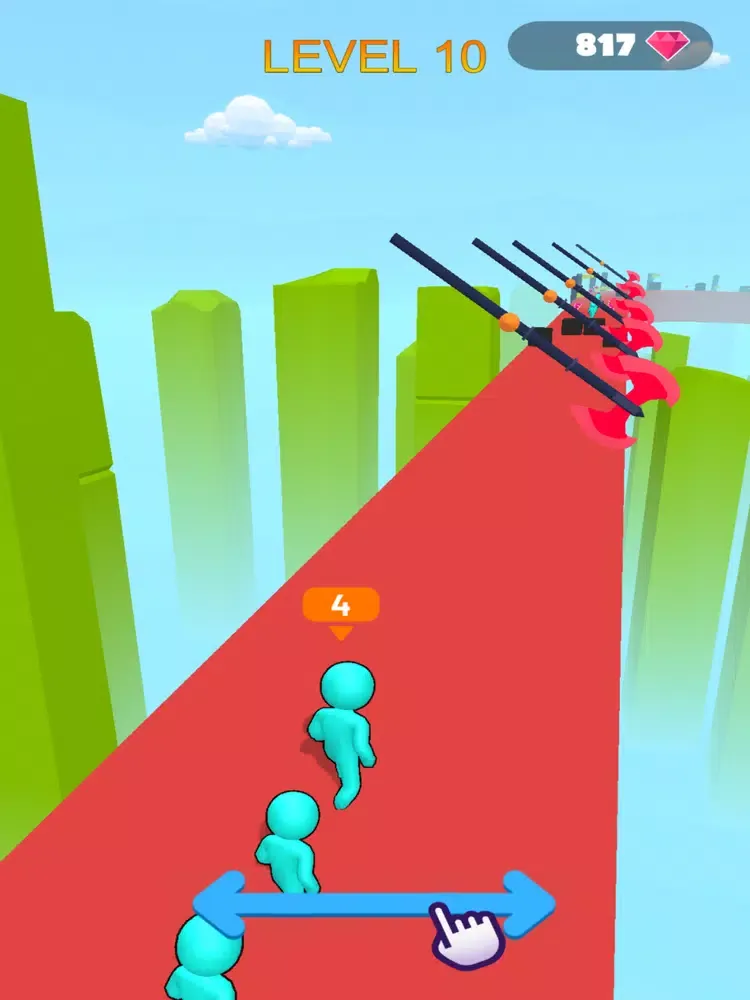 Capturas de tela do Stickman Join Escape 3D iPad 