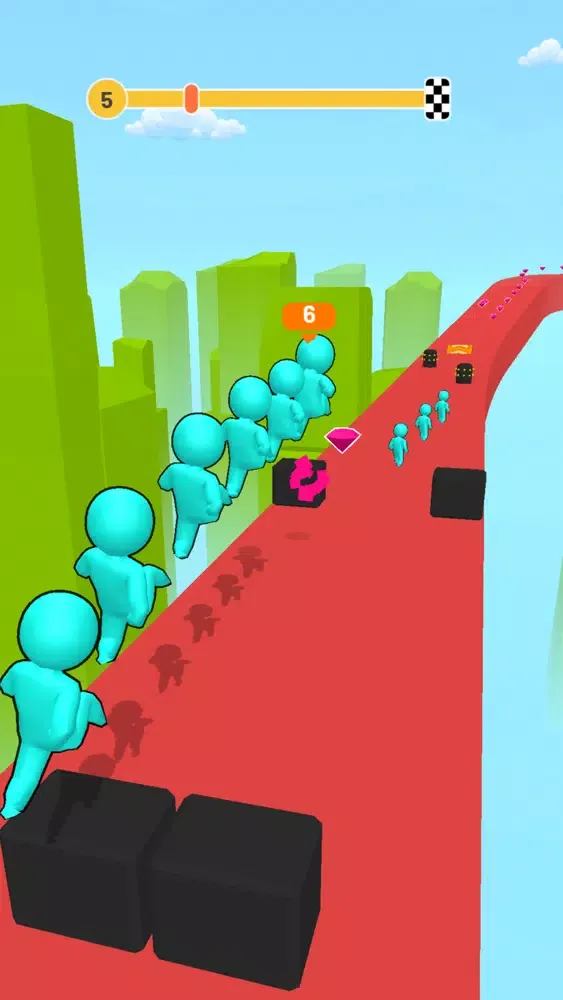 Capturas de tela do Stickman Join Escape 3D