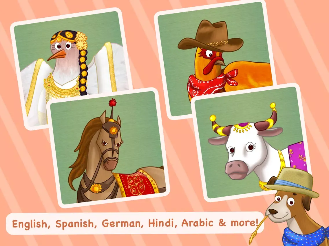 Shoonya Farm Animals:Languages iPad 应用截图