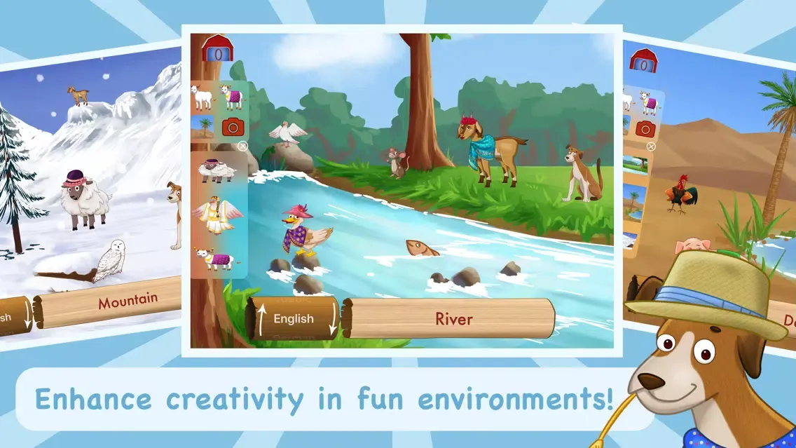 Shoonya Farm Animals:Languages应用截图