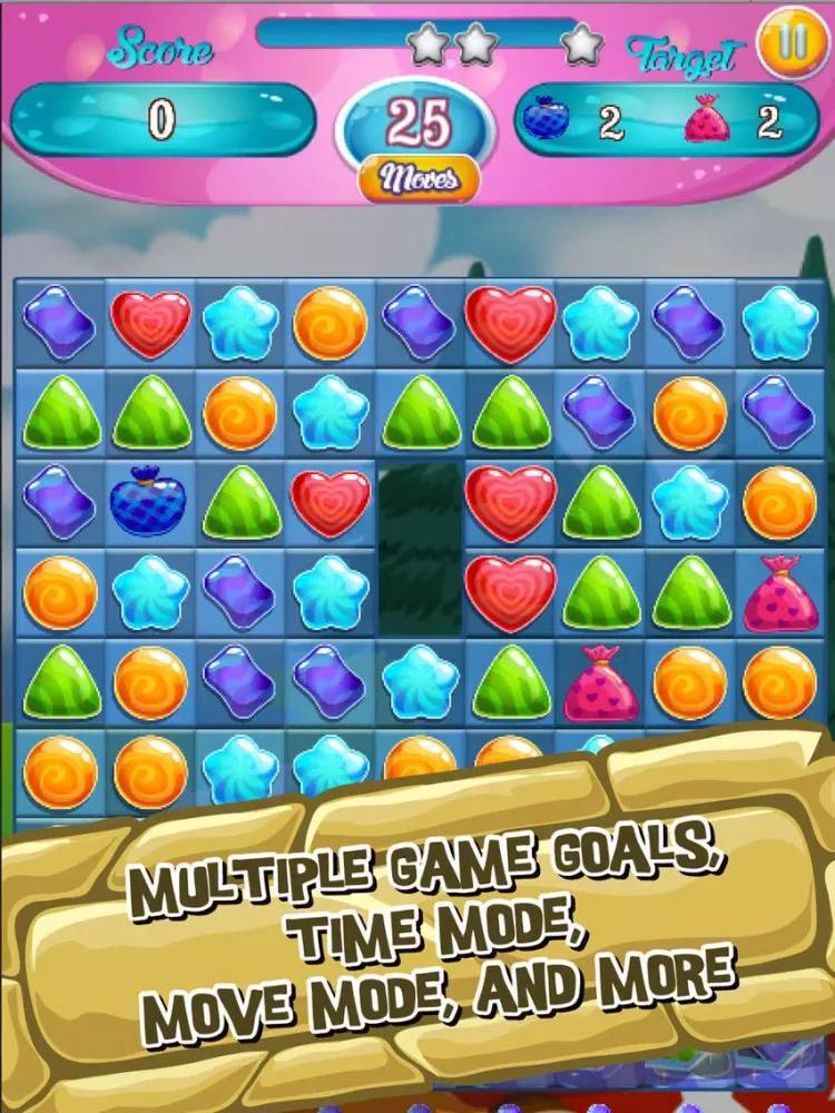 Sweet Legend : Match To Fine The Mystery Candy Factory iPad  스크린샷