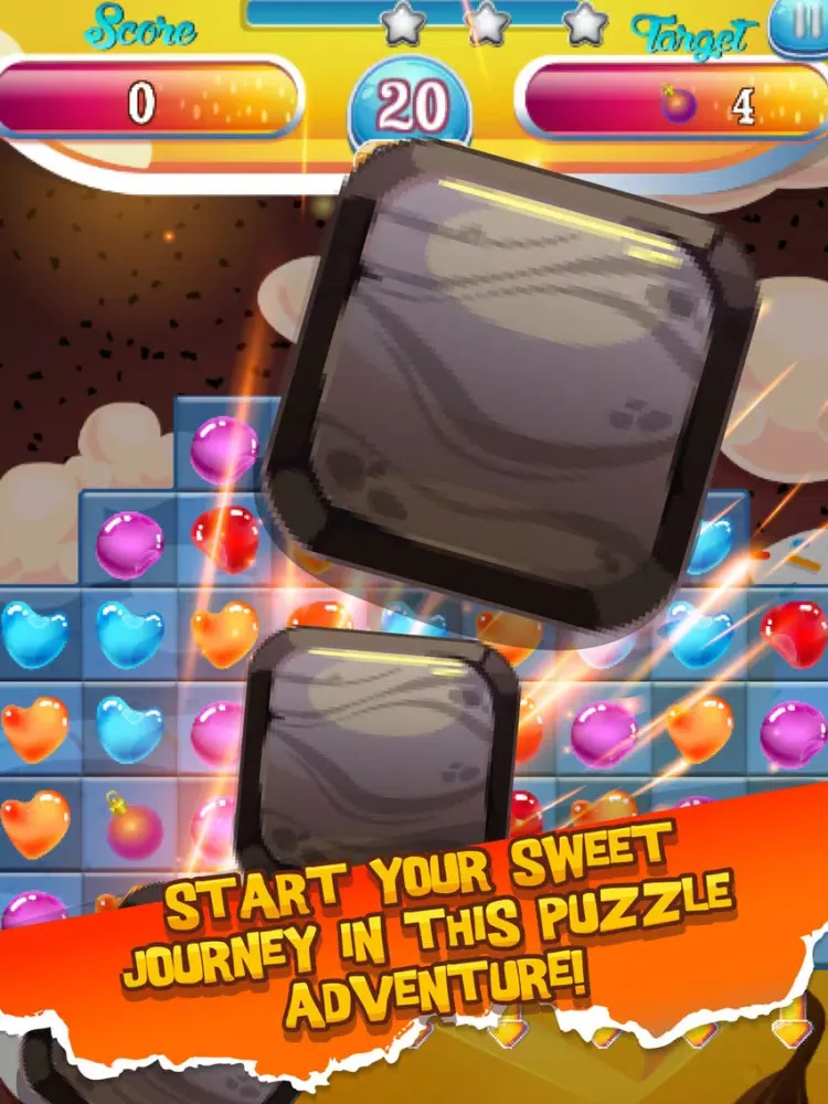 Sweet Legend : Match To Fine The Mystery Candy Factory iPad  스크린샷