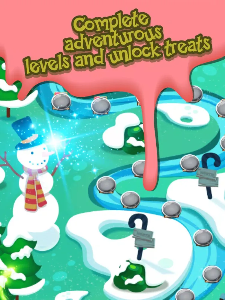 Sweet Legend : Match To Fine The Mystery Candy Factory iPad  스크린샷