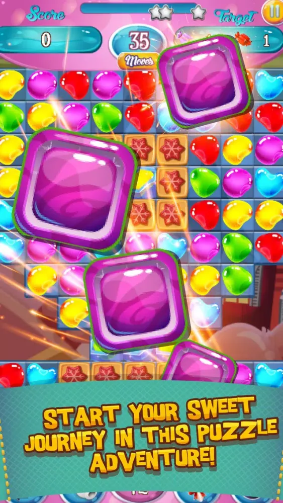 Sweet Legend : Match To Fine The Mystery Candy Factory 스크린샷